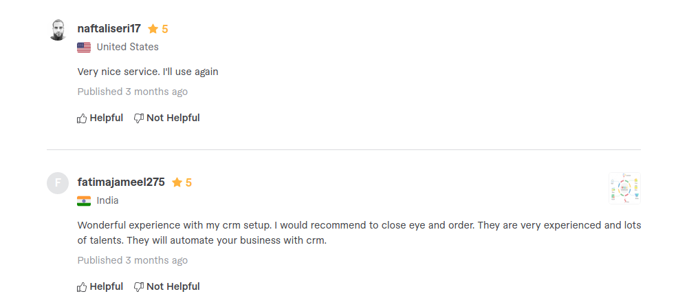 Client review screenshot 16