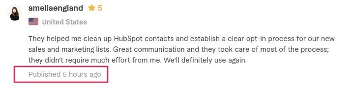 Client review screenshot 2